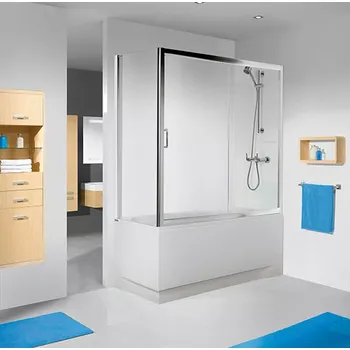 Vanová zástěna Sanplast Vanová zástěna přes celou vanu D2-W/TX5b