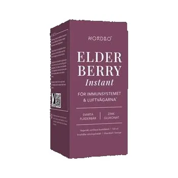 Nordbo Elderberry Instant 120 ml (Extrakt z černého bezu + zinek)
