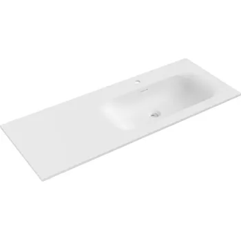 Umyvadlo Mexen Vela umyvadlo zapuštěné do desky pravé 121 x 46,5 cm, bílá mat - 25231201P Koupelnové umyvadla