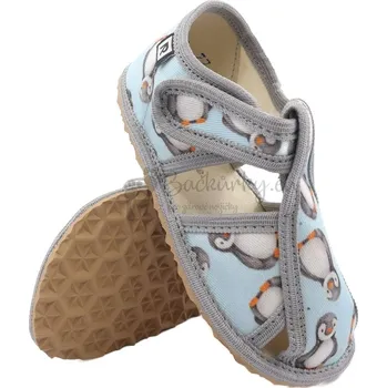 Chlapecká obuv Dětské flexi (barefoot) pantofle RAK 100015-5 Tučňák modrý - vel. 30