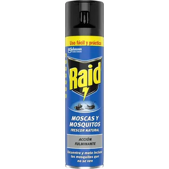Odpuzovač zvířat Insekticid na mouchy a komáry Raid (400 ml)