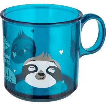 Canpol babies Hrneček protiskluzový EXOTIC ANIMALS 170ml modrý