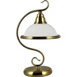 Prezent VIOLA stolní lampa 1x E14 40W bez zdroje 39cm IP20, zlatá mosaz