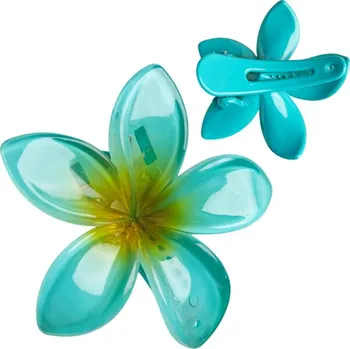 Ozdoba do vlasů Carla Dámská spona do vlasů Kyprianou tyrkysová One size