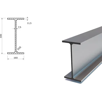 Stavební materiál IPE 330 (S355) 12 m