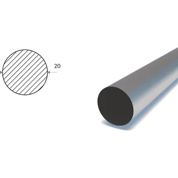 Plotový sloupek Kulatina 20 mm (S355)