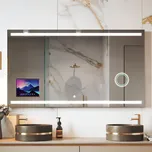 Chytré LED koupelnové zrcadlo s rámem Displine - Apple L09