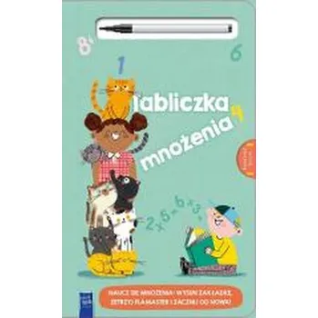 Tabliczka mnożenia z flamastrem suchościeralnym - praca zbiorowa
