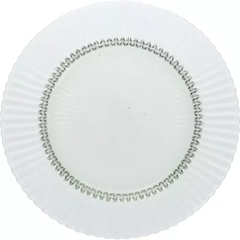 Talíř FORTESSA Archie Talíř mělký, skleněný, ø: 270 mm, šalvějově zelený