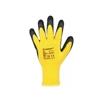 Pracovní rukavice Rukavice PETRAX WINTER zimní úplet máč.v latex.pěně vel. 10