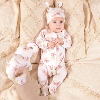 Chlapecké pyžamo Bavlněné dívčí pyžamo LOU, krémové, 56