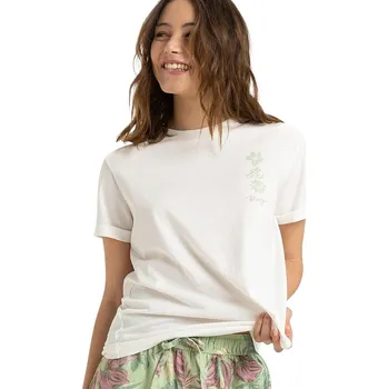 Dámské tričko tričko Roxy Oceanregular Art - WBS0/Egret L