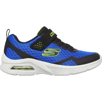 Chlapecká obuv Dětská obuv Skechers MICROSPEC MAX 28 Modrá, Černá, Světle zelená, Bílá