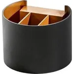 Azzardo Leticia nástěnné svítidlo 1x G9 40W bez zdroje 13cm oválné IP20, černá/zlatá