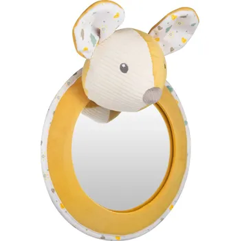 plyšák Canpol babies Hebký mazlíček se zrcátkem do auta MOUSE
