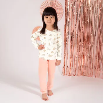 Dívčí pyžamo Dívčí pyžamo s dlouhým rukávem ROSY, jednorožci, 110