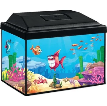 Akvaristika Akvarijní sada Splash 30cm/12 l s LED osvětlením 3W - černý kryt