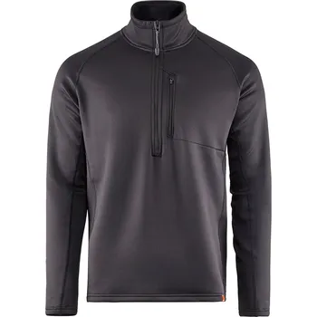 Rybářské oblečení Grundéns Termoprádlo Grundies Thermal 1/2 Zip Black - XL
