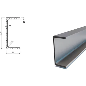 Stavební materiál UPE 220 (S355) 12 m