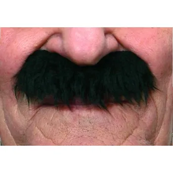 Karnevalový kostým Knír dlouhý černý VI03725x