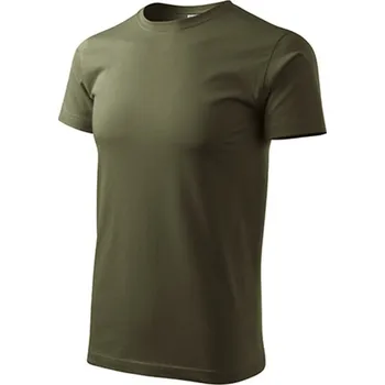 Reklamní Basic tričko pánské, military, 4XL