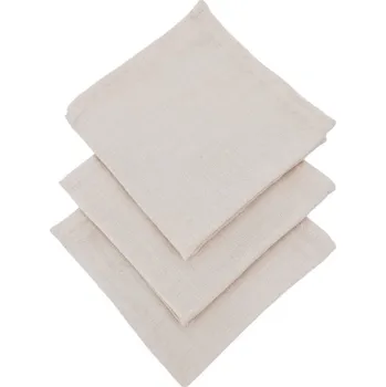 látková plena Mušelínové pleny pudrově růžová 30x30, 3ks