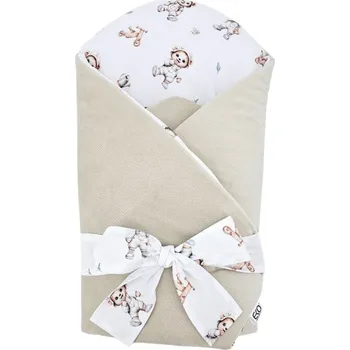 Zavinovačka Bavlněná zavinovačka se vzorem, Medvěd-zahradník