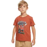 tričko Quiksilver Beach Vannin - CNS0/Baked Clay 7 Years