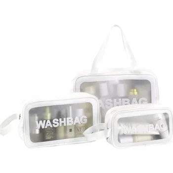 Kosmetická taška J&W Sada kosmetických tašek Barryy bílá One size