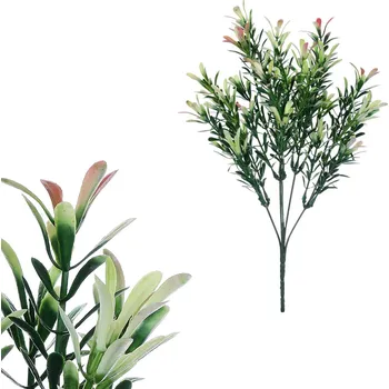 umělá květina Buxus - umělý trs, barva zelená, svazek 6 ks, cena za 1 ks