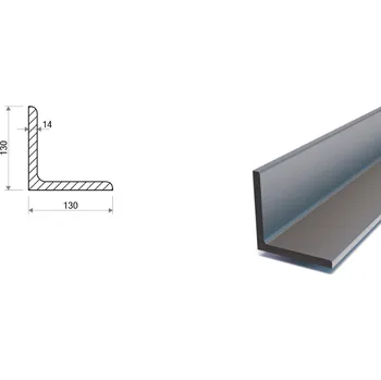 Stavební materiál L Profil 130x130x14 (S355)