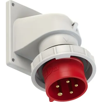 Elektrická zásuvka PC Electric 777152-6 Přívodka přístavná 5-pólová, 16A / 400V, 6h, IP67, úhlová