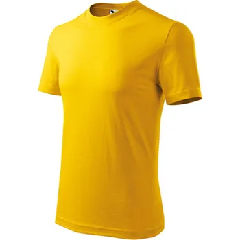 Reklamní Heavy tričko unisex, žlutá, S