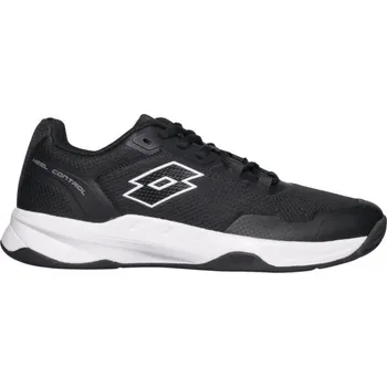 Pánská tenisová obuv Pánské boty na tenis Lotto MIRAGE 600 III ALR 9.5 Černá, Bílá