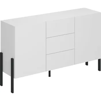 Komoda Komoda Jukon - Helvetia Bílý supermatt 154x90 cm