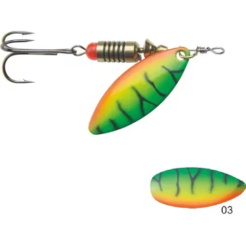 Mistrall rotační třpytka SORIUS vel. 1, 4g, barva 03