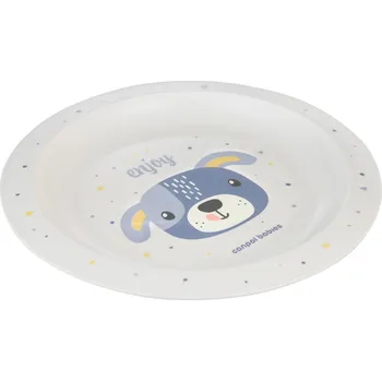 Dětské zboží Canpol babies Talíř plastový CUTE ANIMALS pejsek