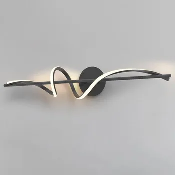 Nástěnné svítidlo ONLI - LED Nástěnné svítidlo TWIST LED/25W/230V 4000K černá