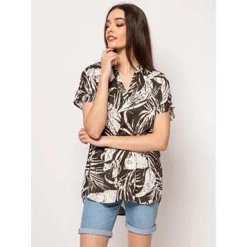 Dámská halenka Dámská halenka Heavy Tools RILLA T40014S2501 Palms Velikost: 3XL