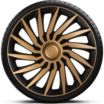 Poklice na kolo 4 Racing Poklice na kola - kryty kol KENDO gold 14" - sada 4 ks -