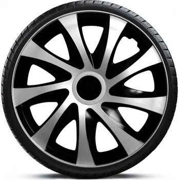 Poklice na kolo NRM Poklice na kola - kryty kol Draco Silver 15" - sada 4 ks -