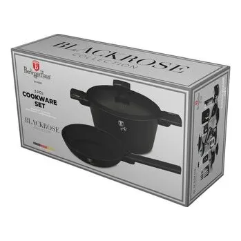 Sada nádobí BERLINGERHAUS Sada nádobí s titanovým povrchem 3 ks Monaco Collection BH-8282