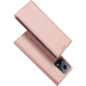 Pouzdro na mobilní telefon DUX DUCIS peněženkové pouzdro SKIN PRO pro REDMI NOTE 12 5G rose