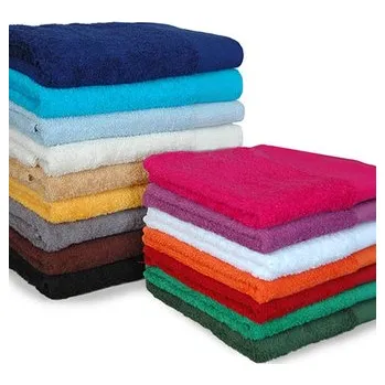 Sprchový závěs RĘCZNIK AQUA 50X100 FROTTE ŻÓŁTY 500G.