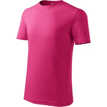 Dětská móda Reklamní Classic New tričko dětské, purpurová, 122 cm/6 let