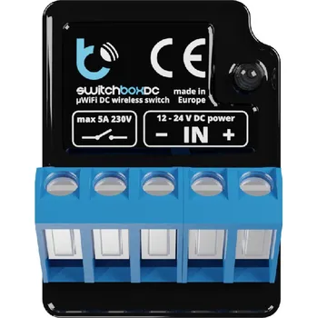 Konektor Blebox Switchboxdc -WiFi relé 12V-24V