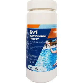 Bazénová chemie Maják Mirma 6v1 1kg/5ks/ tablety multifunkční