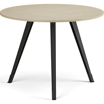 Psací stůl B2B Partner Konferenční stůl PRIMO ZEN, průměr 100 cm, černá podnož, bříza