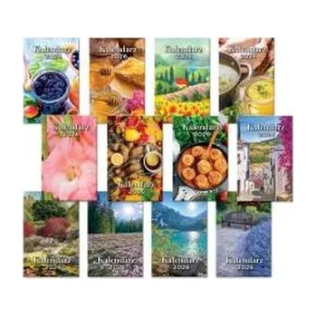 Kalendář Kalendarz 2026 zdzierak 7,2x11,4cm MIX