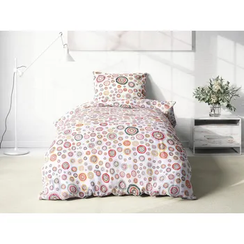 Povlečení Dreamy Linens Povlečení flanelové, Funky Rozměry: 220 x 140 cm